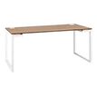 3483600202031-Bureau - SUNDAY - noyer - L 140 cm - pieds cadre-P_79375116_1-0