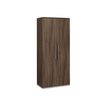 3483600349897-Armoire haute VERMONT - L80 x H188 x P45 - 2 portes - Noyer fumé-P_79375187_1-0