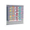 3147330060346-Nobo - Planning mural à cartes - 12 colonnes - 32 fentes - Indice 1.5 - 645 x 660 mm-P_79375518_1-3