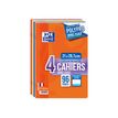 3020120024295-Oxford Openflex - 4 Cahiers polypro A4 (21x29,7 cm) - 96 pages - grands carreaux (Seyes) - -P_79375968_1-0