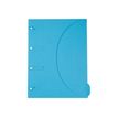Smartfolder Wallou - 100 Chemises à 3 rabats - bleu ciel
