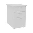 3253310175648-Caisson bout de bureau IDRA/DUAL - L47 x P60 cm - Blanc perle--0