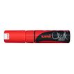 4902778140147-UNI CHALK - Marqueur craie - pointe biseau large - rouge-P_79377745_3-2