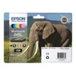 8715946615141-Epson 24 Eléphant - Pack de 6 - noir, cyan, cyan clair, magenta, magenta clair, jaune - ca-P_79380199_6-3