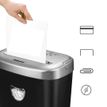 0043859646906-Fellowes Powershred 53C - destructeur de documents coupe croisée - 10 feuilles - Corbeille 23 litres--3