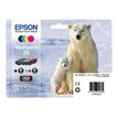 8715946519876-Epson 26 Ours polaire - Pack de 4 - noir, cyan, magenta, jaune - cartouche d'encre original-P_79380209_8-4