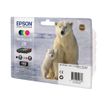 8715946519876-Epson 26 Ours polaire - Pack de 4 - noir, cyan, magenta, jaune - cartouche d'encre original-P_79380209_9-3