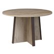 3483600448484-Table de réunion ronde MAMBO - Chêne/chocolat-P_79381472_1-0