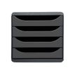 9002493423190-Exacompta BigBox - Module de classement 4 tiroirs - noir/gris anthracite-P_79381578_1-0