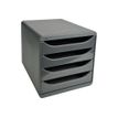 9002493423190-Exacompta BigBox - Module de classement 4 tiroirs - noir/gris anthracite-P_79381578_2-1