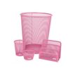 3501170819531-ROLODEX - Parure de bureau mesh - 4 pièces - rose-P_79382884_1-0