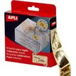 3270241019148-Agipa - 18 Étiquettes Plaisir d'offrir impression noir sur fond or - 25 x 50 mm-P_79383350_1-0