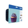5014047563225-Brother LC123 - Pack de 4 - noir, cyan, magenta, jaune - cartouche d'encre originale-P_79383401_5-4