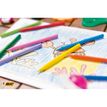 3270220000341-BIC Kids Plastidecor - 12 Craies de coloriage à la cire - couleurs vives-P_79383415_5-4