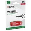 3126170110619-Emtec C410 Color Mix - clé USB 2.0 - 16 Go - rouge--1
