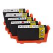 3584770882853-Cartouche compatible Lexmark 150XL - pack de 5 - noir x2, cyan, magenta, jaune - Uprint-P_79385683_2-2