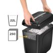 043859642854-Fellowes Powershred 60CS - destructeur de documents coupe croisée - 10 feuilles - Corbeille 22 litres--4