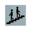 8711234048264-Pickup - Plaque de signalisation -  80 x 80 mm - autocollant - escaliers-P_79387931_1-0