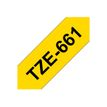 4977766686778-Brother TZe661 - Ruban d'étiquettes auto-adhésives - 1 rouleau (36 mm x 8 m) - fond jaun-P_79388321_13-7