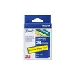 4977766686778-Brother TZe661 - Ruban d'étiquettes auto-adhésives - 1 rouleau (36 mm x 8 m) - fond jaun-P_79388321_8-11