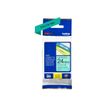 4977766692434-Brother TZe751 - Ruban d'étiquettes auto-adhésives - 1 rouleau (24 mm x 8 m) - fond vert-P_79388323_5-11