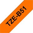 4977766692465-Brother TZeB51 - Ruban d'étiquettes auto-adhésives - 1 rouleau (24 mm x 8 m) - fond orang-P_79388324_6-0