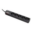 3700085612804-INFOSEC S5 Black Line II - Multiprise parafoudre 5 prises - parasurtenseur 2500 W-P_79388468_3-1