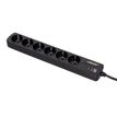 3700085612811-INFOSEC S6 Black Line II - Multiprise parafoudre 6 prises - parasurtenseur 2500 W-P_79388469_2-0