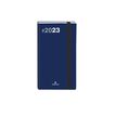 3664447135212-Agenda de poche Flex - 1 semaine sur 2 pages - 9,5 x 17,5 cm - bleu marine - Oberthur-P_79389489_2-0