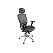 3760185025287-OfficePro ERGOSEAT - Fauteuil - accoudoirs en T - pivotant - en maille avec appui-tête - n-P_79389652_1-0