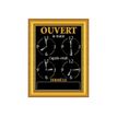 3462620032392-Bequet - Tableau horaires - 15 x 20 cm - cadre doré-P_79390173_1-0