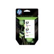 882780019010-HP 57 - Pack de 2 - noir, couleurs (cyan, magenta, jaune) - original - cartouche d'encre -P_79391083_8-4