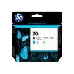 882780390751-HP 70 - Pack de 2 - cyan, noir mat - cartouche d'encre originale (C9404A)-P_79391088_11-8