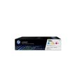 0886112385606-HP 126A - Pack de 3 - jaune, cyan, magenta - cartouche laser d'origine (CF341A)-P_79391288_38-7
