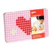 0000005096558-Apli - Boîte métal gommettes cœur avec 12 cartes à compléter-P_79391516_1-0