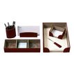 3108724667022-Oberthur - Parure de bureau - 6 pièces - bordeaux-P_79392126_2-1