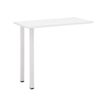 Retour de bureau ARPE - L85 x H74 x P45 - Blanc