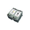 3584770880712-Cartouche remanufacturée Canon PG-40/CL-41 - pack de 2 - noir, cyan, magenta, jaune - Uprint--1