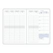 3660942047821-Agenda Floralie - 1 semaine sur 2 pages - 15 x 21 cm - disponible dans différentes couleur-P_79394645_4-3