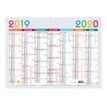 3660942048743-Calendrier Multicolore - 7 mois par face - 29,5 x 22 cm - Septembre à Septembre - Exacompt-P_79394653_3-2