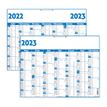 3108720270882-Calendrier bleu - 7 mois par face - 21 x 27 cm - Oberthur-P_79395015_1-0