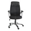 3397703398945-Fauteuil de bureau TARANIS - accoudoirs fixes - appui-tête intégré - noir-P_79395812_3-2