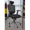 3397704188194-Fauteuil de bureau COMPUTECH - accoudoirs ajustables - appuie-tête - noir-P_79395815_4-3