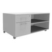 3253310147539-Console mobile INEO JET UP Bureau Vallée - L100 X H63 X P60 cm - 2 tiroirs dont 1 personnalisable en -P_79395868_1-0