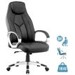 3700339876976-Fauteuil de bureau PILOTE - accoudoirs fixes - appui-tête intégré - noir-P_79395896_1-0