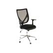 3760185025324-Fauteuil de bureau - KONAKRY - Accoudoirs fixes - Noir  -P_79395996_1-0