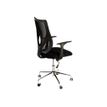 3760185025324-Fauteuil de bureau - KONAKRY - Accoudoirs fixes - Noir  -P_79395996_2-1