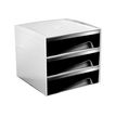 3462159004914-CEP MyCube Classic - Module de classement 3 tiroirs - noir/blanc-P_79396240_1-0