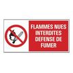 8711234128751-Pickup - Panneau de signalisation - 300 x 150 mm - Flammes interdites-P_79396290_1-0