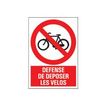 8711234129154-Pickup - Panneau Interdiction aux vélos - 230 x 330 mm-P_79396305_1-0